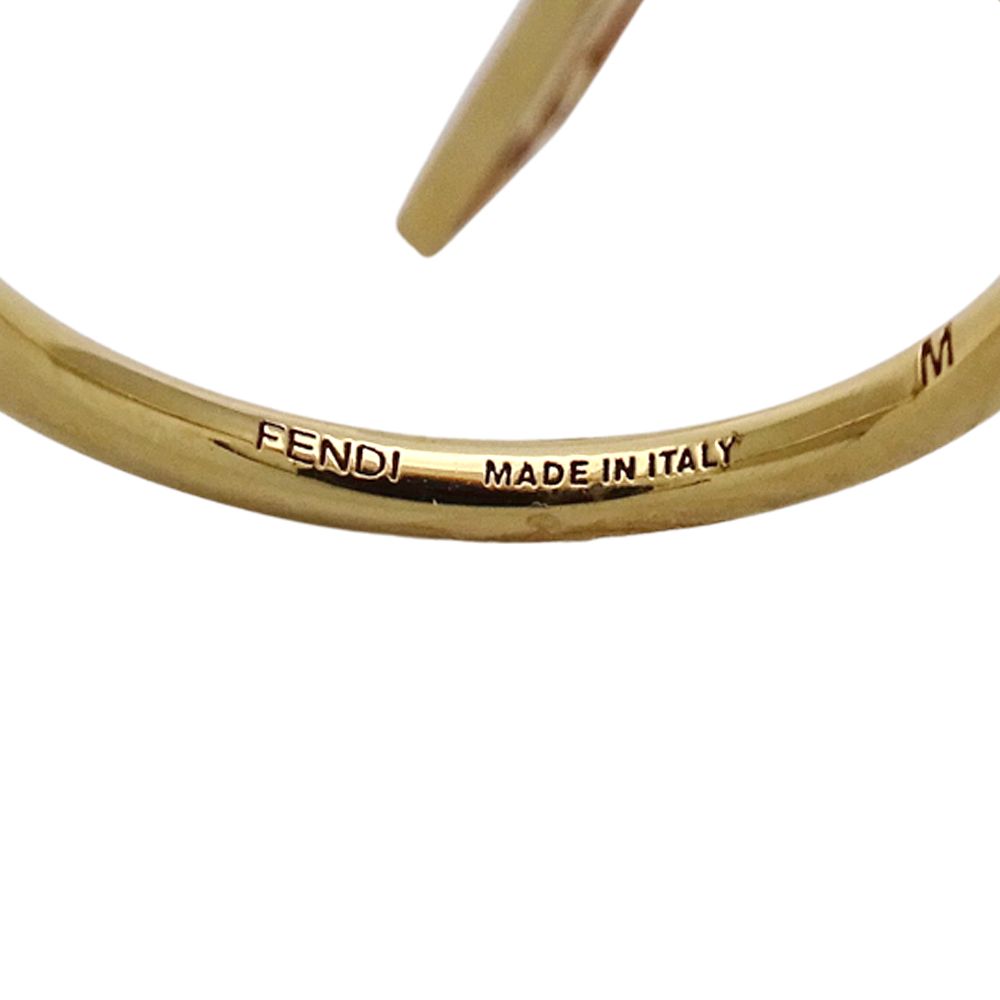 Fendi Ring Metal pearl Gold — view 4