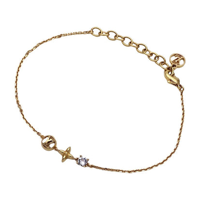 Louis Vuitton Bracelet Metal Line Gold