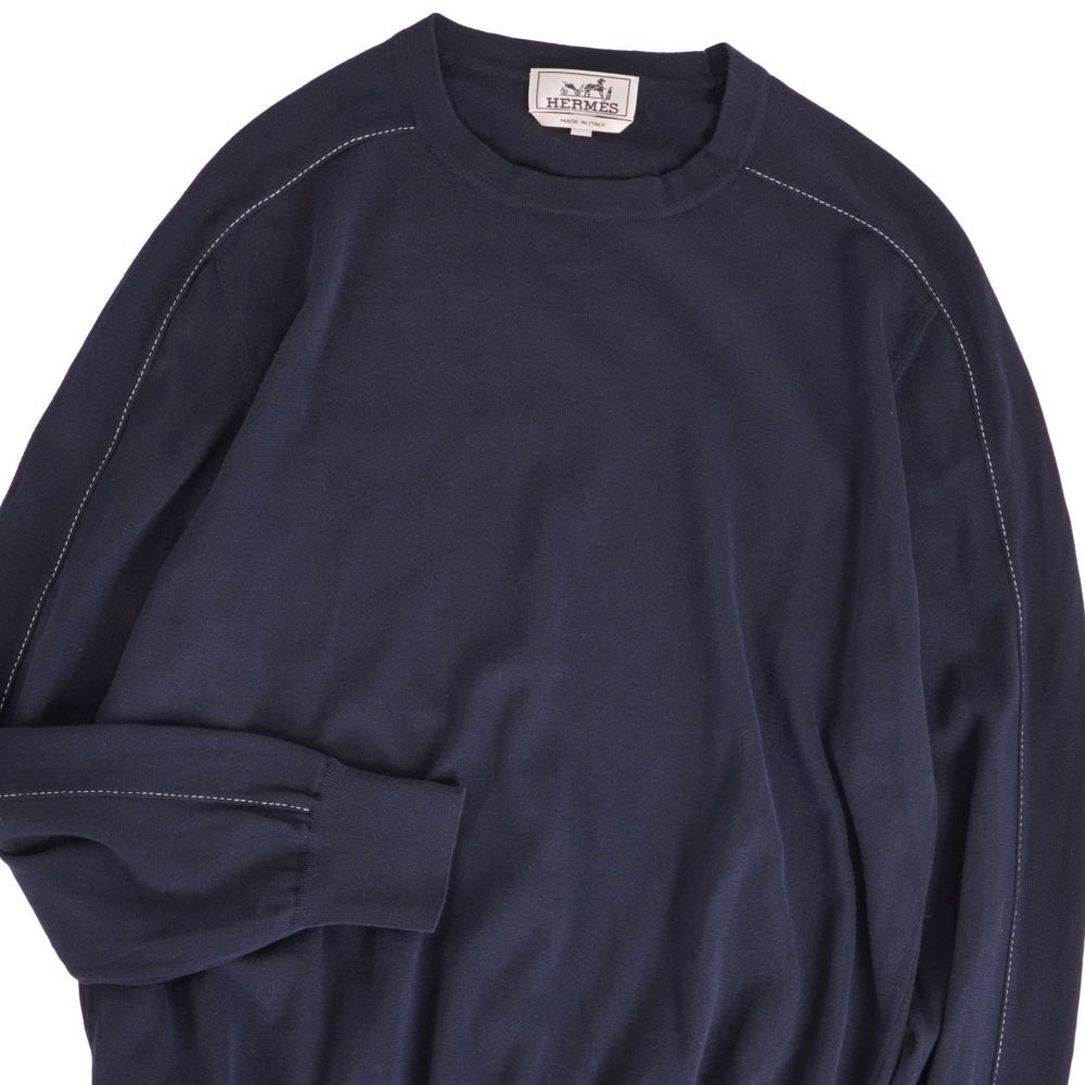 Hermes Knit Sweater Long Sleeve Cotton — view 2