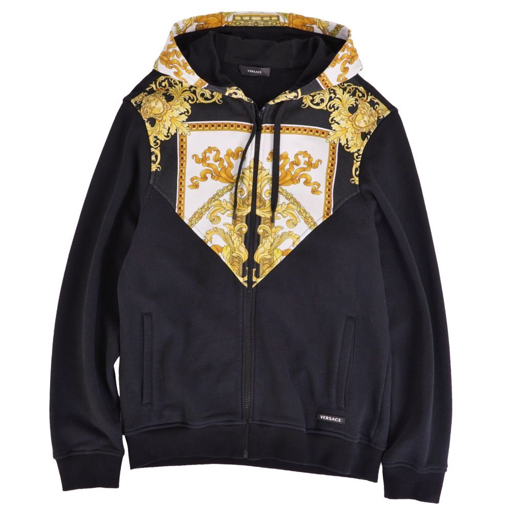 Versace Hoodie Baroque Pattern Sweatshirt