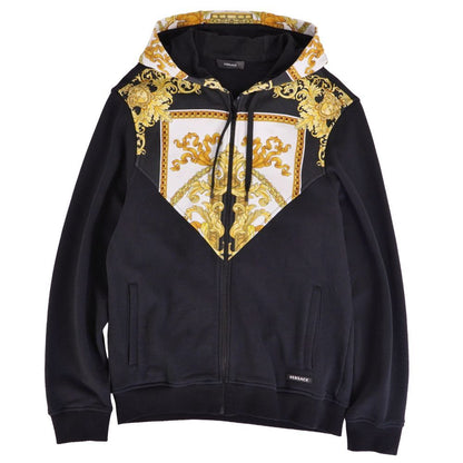 Versace Hoodie Baroque Pattern Sweatshirt
