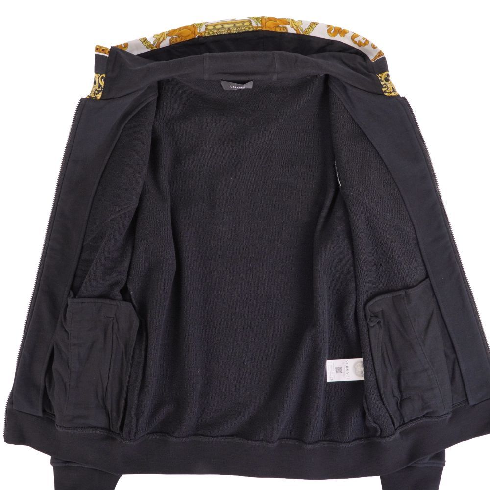 Versace Hoodie Baroque Pattern Sweatshirt — view 5