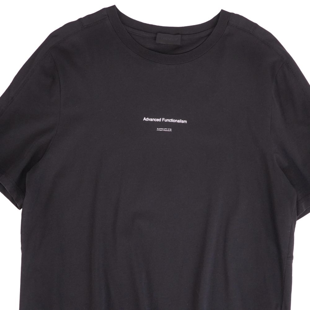 Moncler T-Shirt Shortsleeves Black — view 2