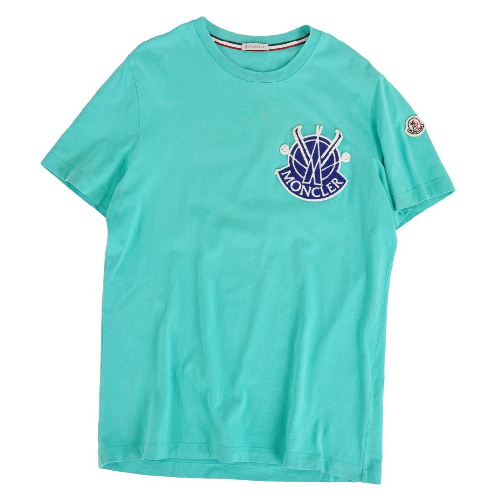 Moncler T-Shirt Shortsleeves Blue