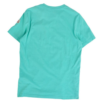 Moncler T-Shirt Shortsleeves Blue — view 3
