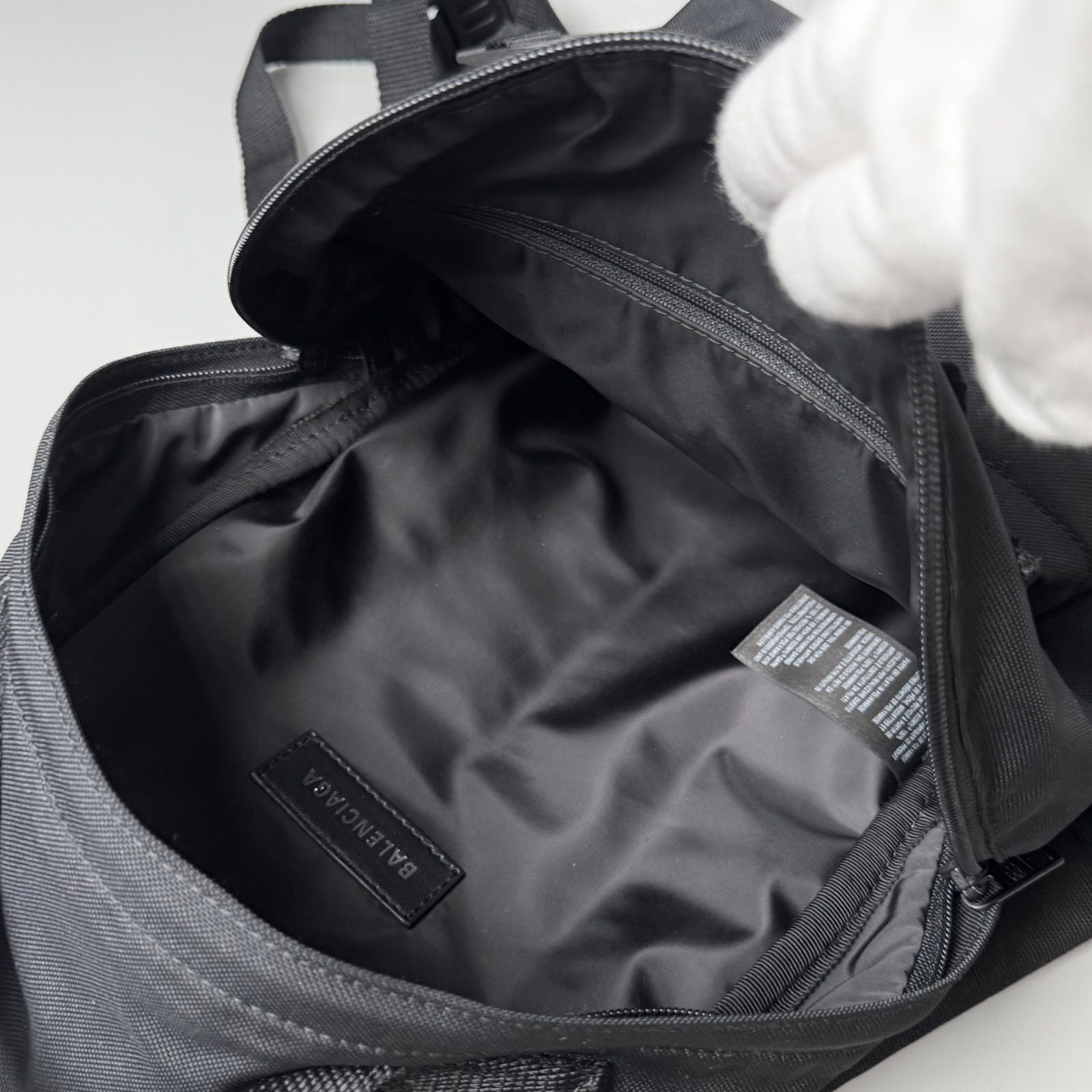 Balenciaga Army Multi Tree Black Backpack — view 3