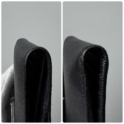 Prada Saffiano Trianglelogo Wallet Black — view 9