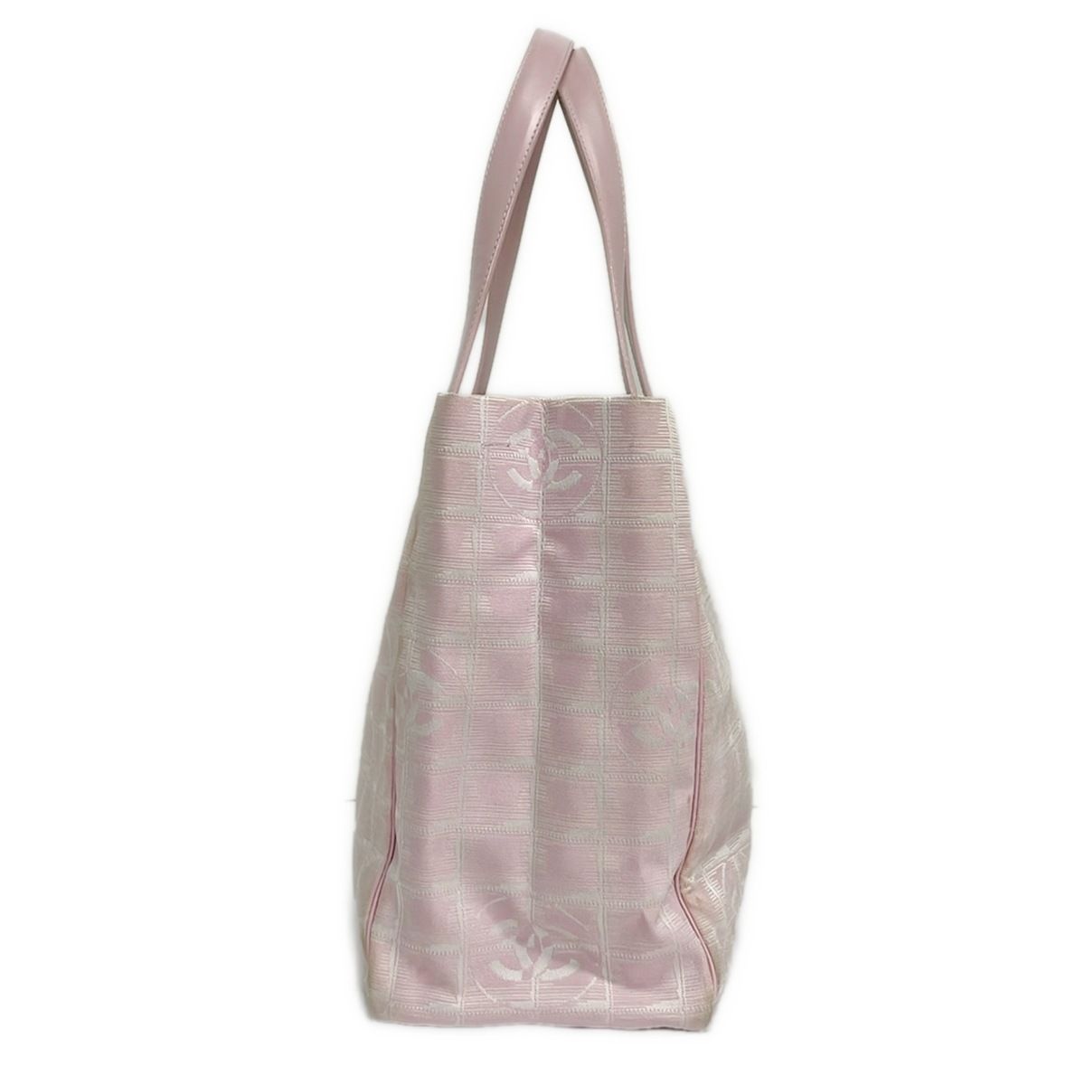 Chanel Tote Line MM Pink Leather — view 2