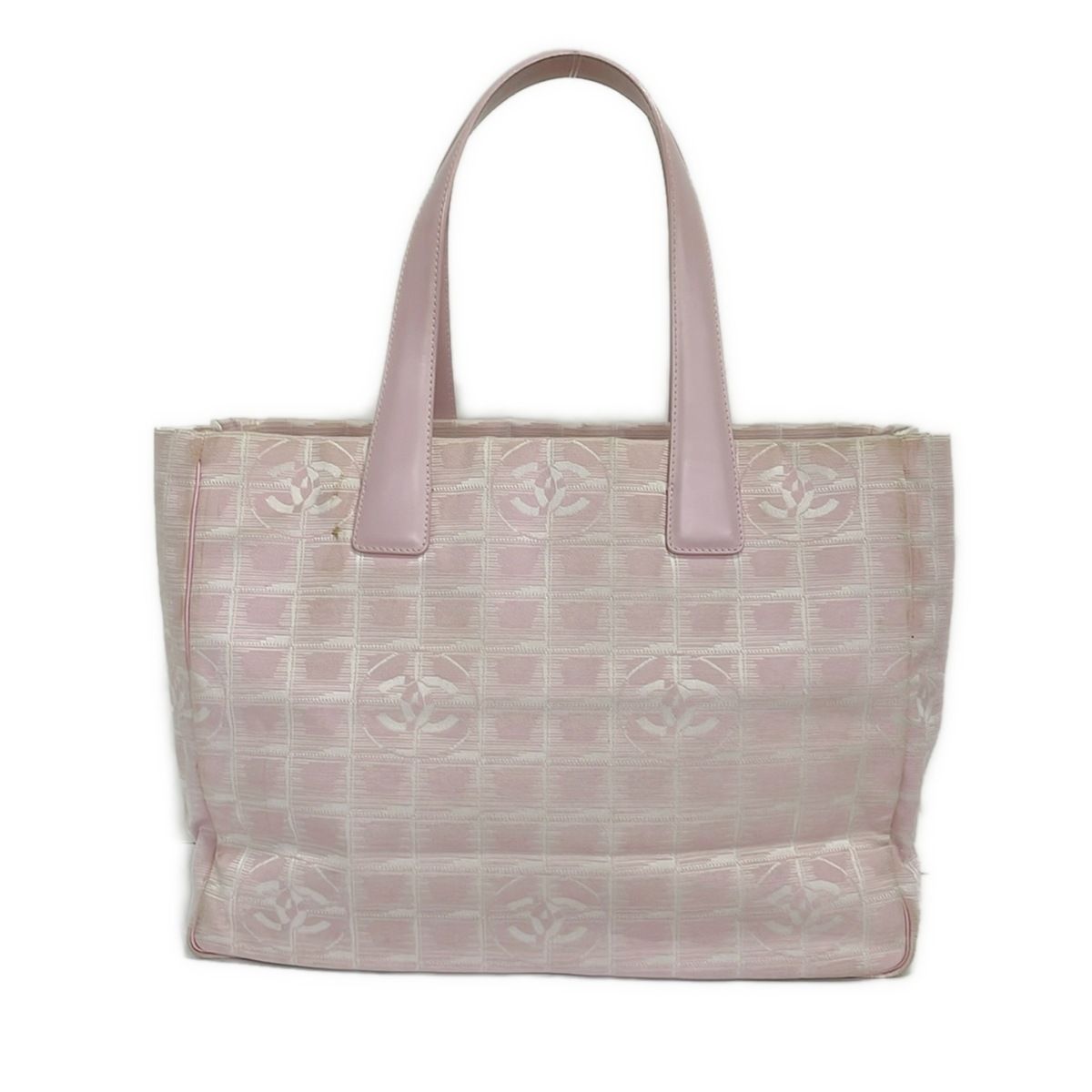 Chanel Tote Line MM Pink Leather