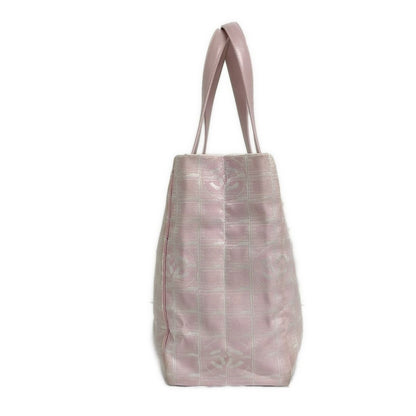 Chanel Tote Line MM Pink Leather — view 4