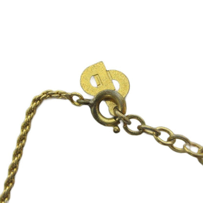 Dior Necklace Pendant Logo Gold — view 6