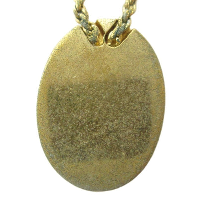 Dior Necklace Pendant Logo Gold — view 2
