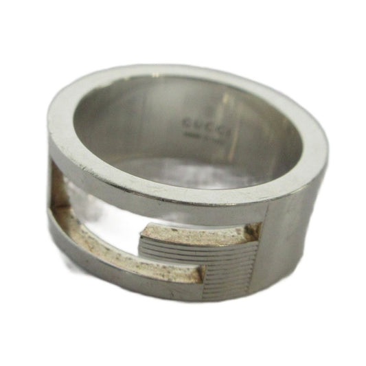 Gucci Ring Logo Silver