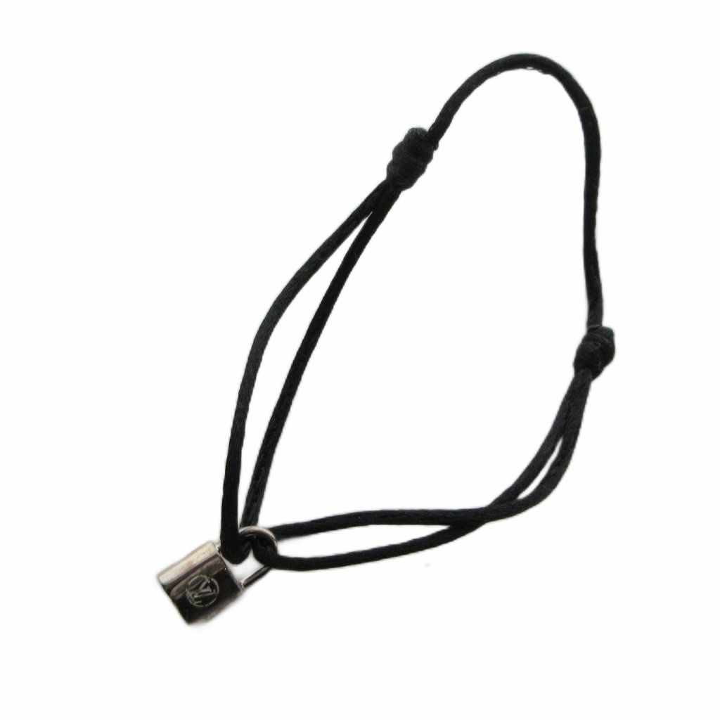 Louis Vuitton Bracelet Logo Black