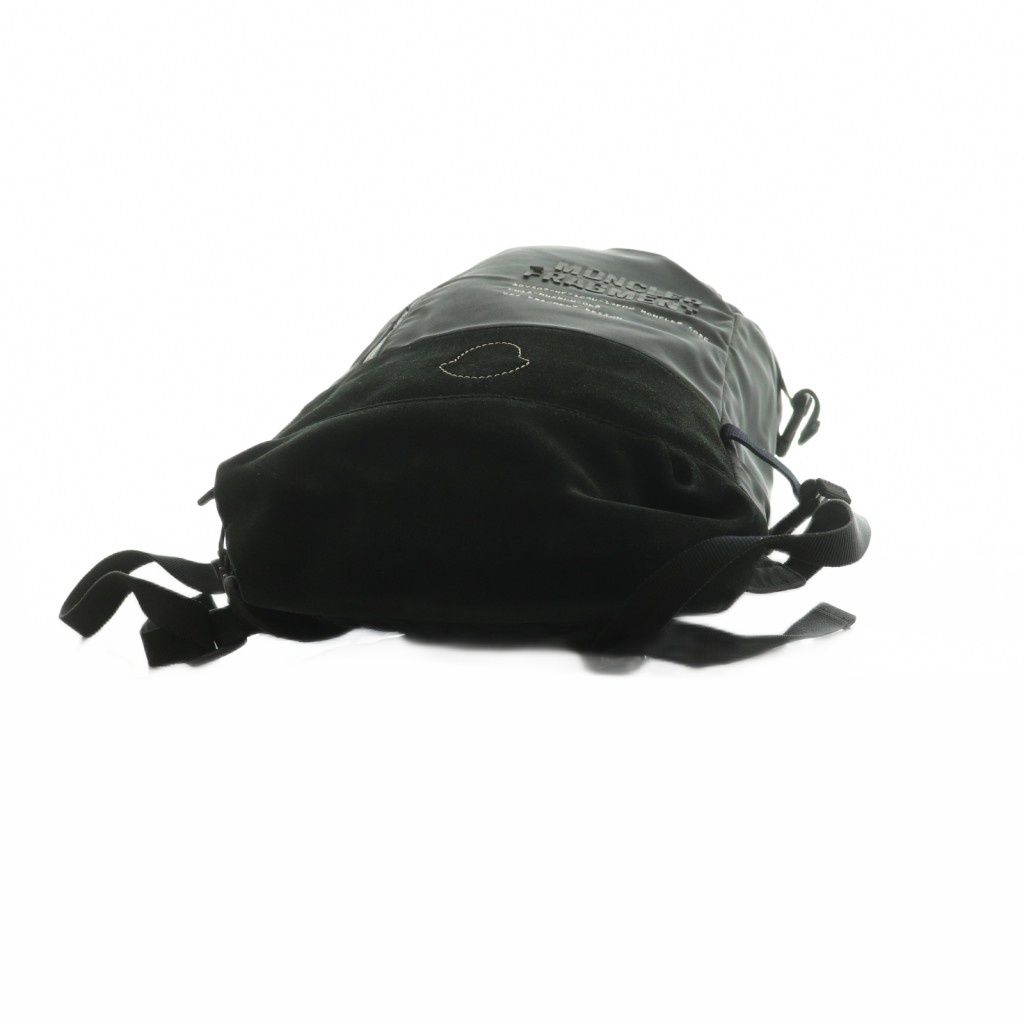 Moncler Cles Genius Fragment Hiroshi Fujiwara Sac Logo Black Backpack — view 4