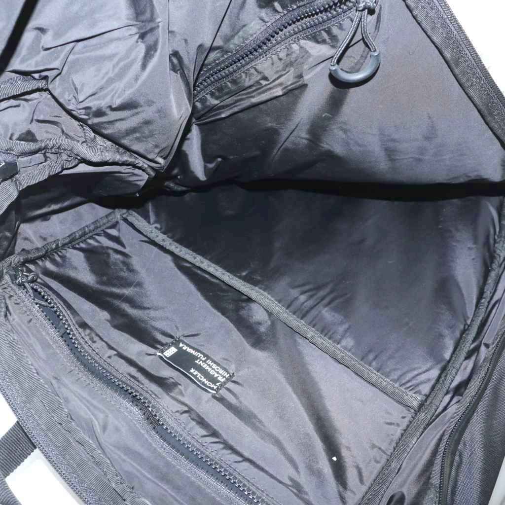 Moncler Cles Genius Fragment Hiroshi Fujiwara Sac Logo Black Backpack — view 5