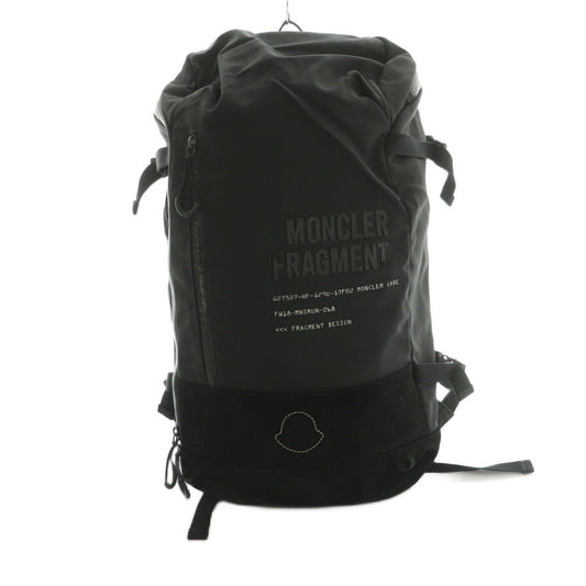 Moncler Cles Genius Fragment Hiroshi Fujiwara Sac Logo Black Backpack