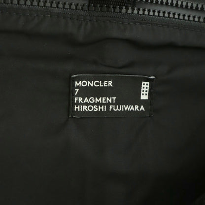 Moncler Cles Genius Fragment Hiroshi Fujiwara Sac Logo Black Backpack — view 6