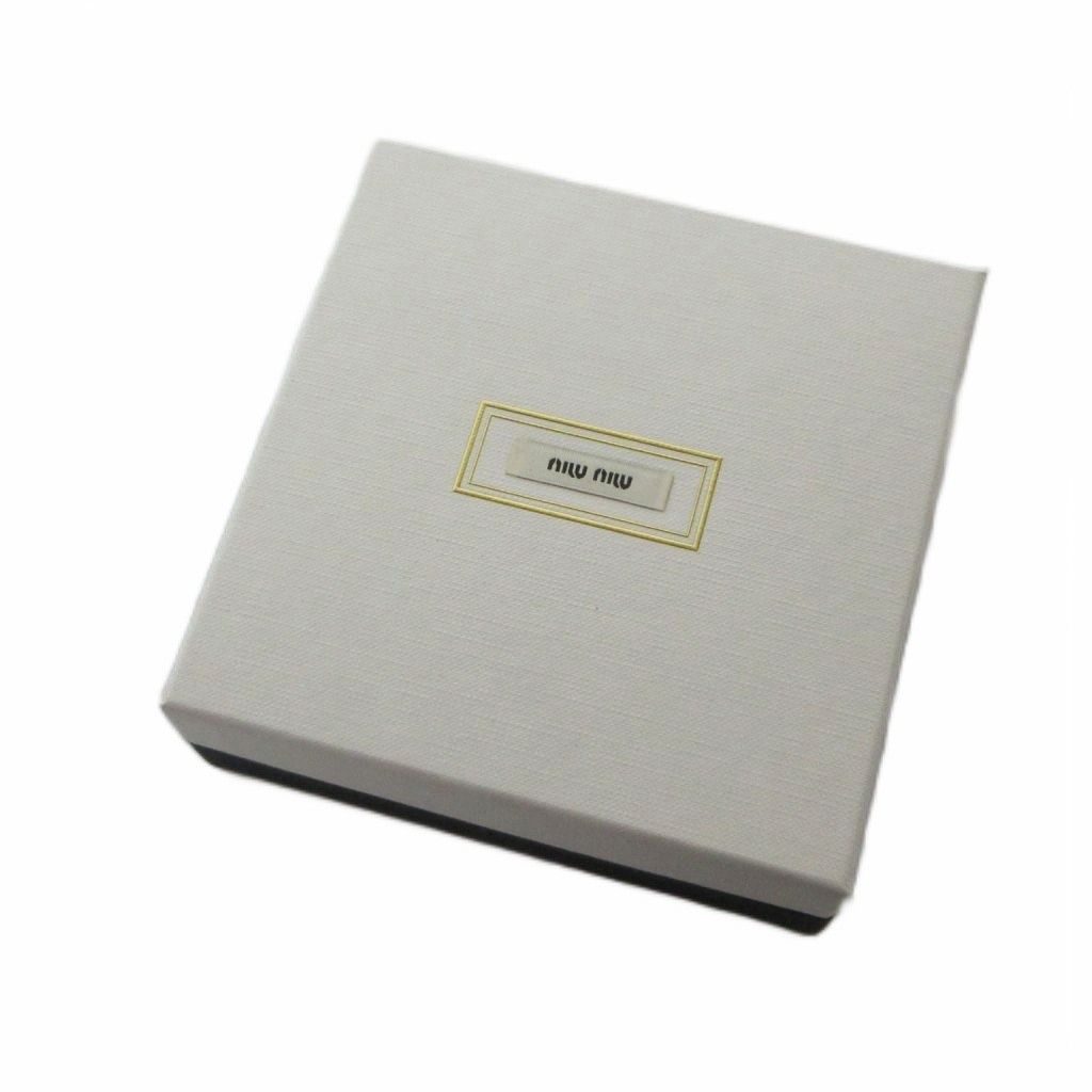 Miu Miu Necklace Pendant Logo Gold — view 6
