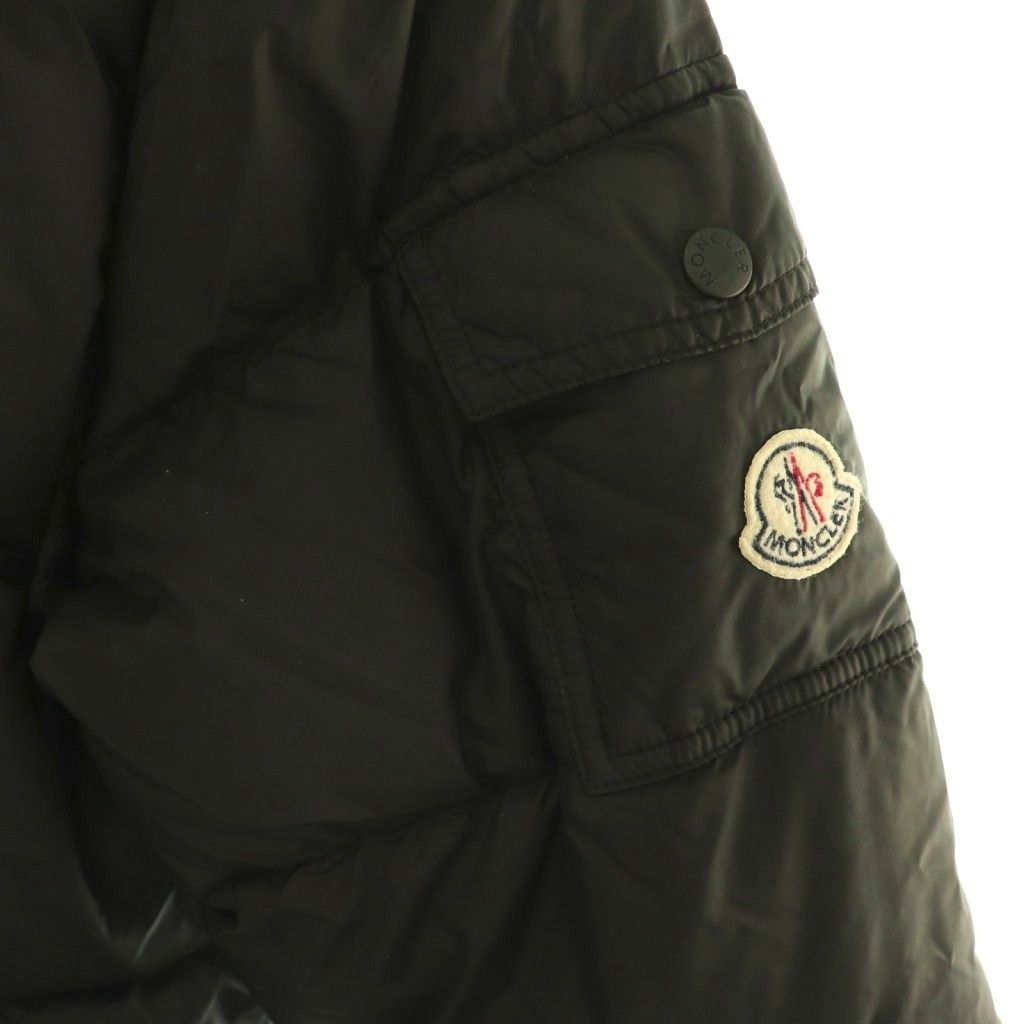 Moncler Cles Down Jacket Outer 0 Black — view 5