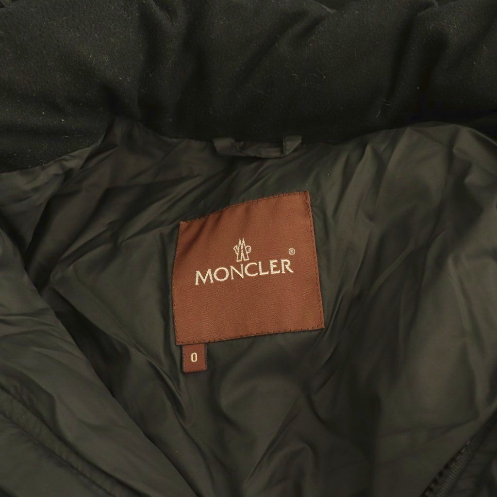 Moncler Cles Down Jacket Outer 0 Black — view 6