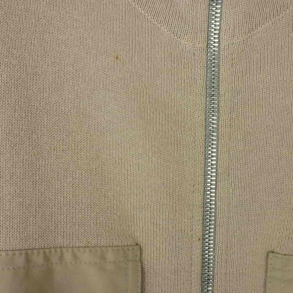 Prada Sport Knit Cotton Multi Pocket 50 Beige Sweater — view 7