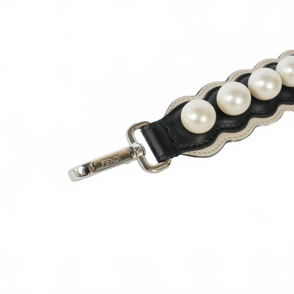 Fendi Mini Strap You Faux Pearl Leather — view 2