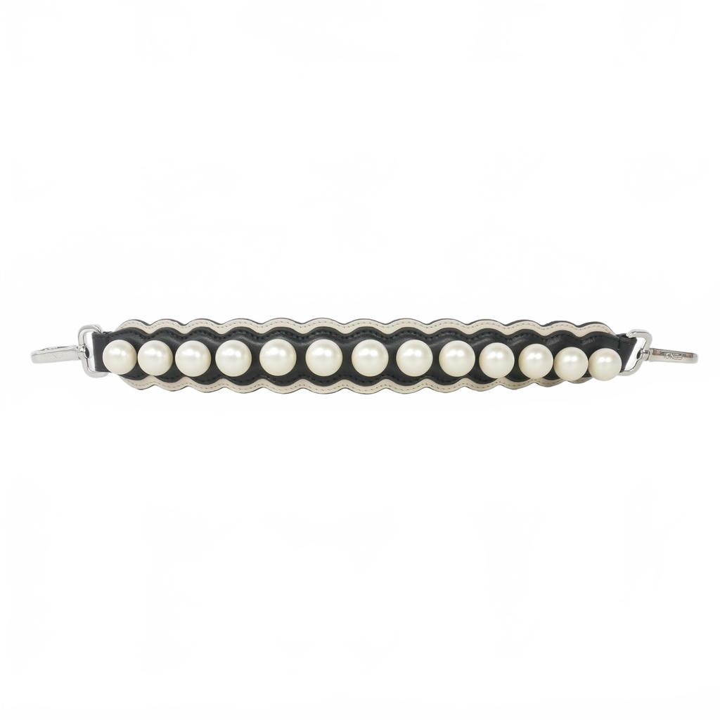 Fendi Mini Strap You Faux Pearl Leather