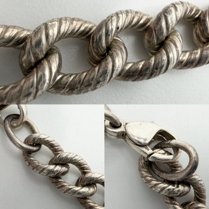Tiffany & Co Necklace Twist Loop Chain 925 Sterling Silver — view 5