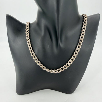 Tiffany & Co Necklace Twist Loop Chain 925 Sterling Silver — view 2