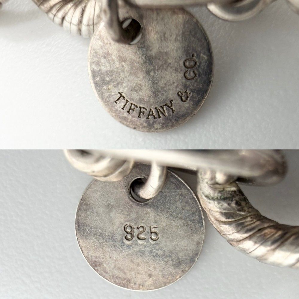 Tiffany & Co Necklace Twist Loop Chain 925 Sterling Silver — view 3