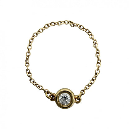 Tiffany & Co Ring Elsa Peretti by the Yard 18k YG Gold Diamond