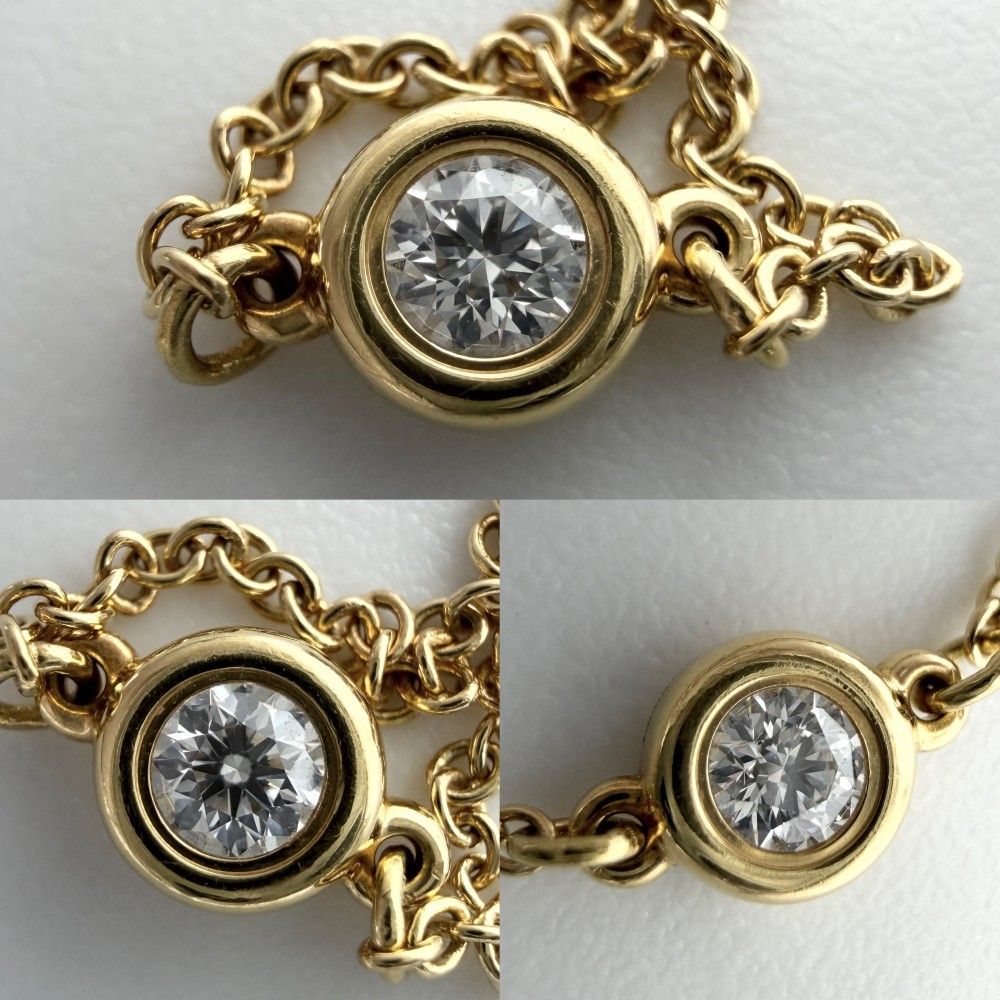 Tiffany & Co Ring Elsa Peretti by the Yard 18k YG Gold Diamond — view 4