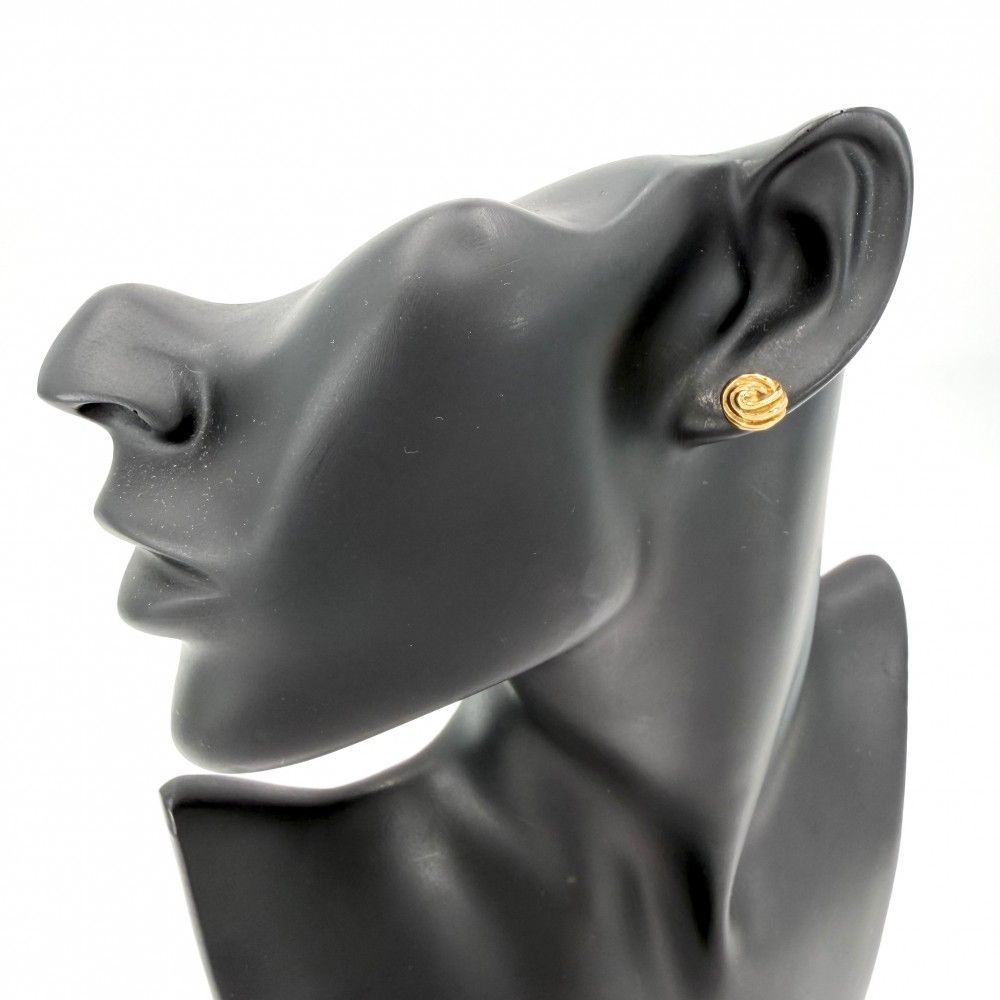 Tiffany & Co Earrings Twist 18k YG Gold — view 2