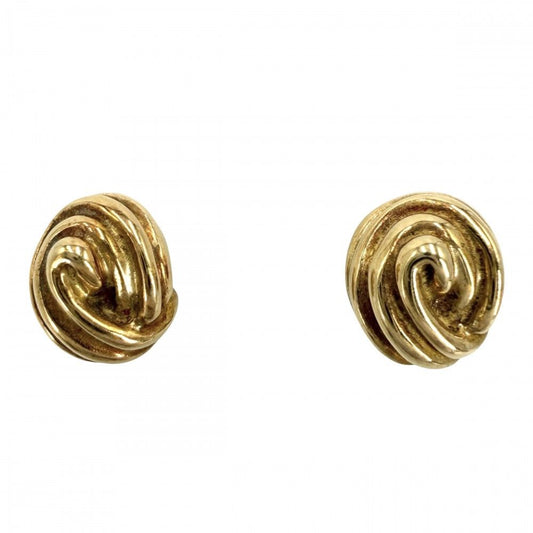 Tiffany & Co Earrings Twist 18k YG Gold