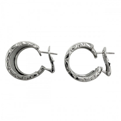 Bvlgari Earrings 18k WG White Gold — view 2