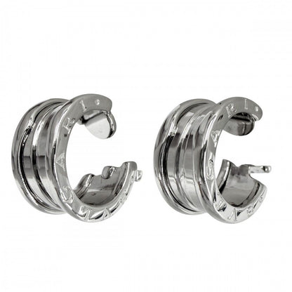 Bvlgari Earrings 18k WG White Gold