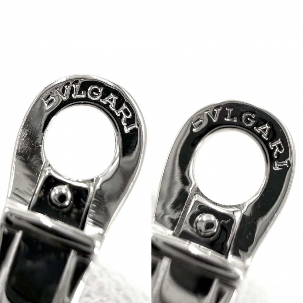 Bvlgari Earrings 18k WG White Gold — view 6