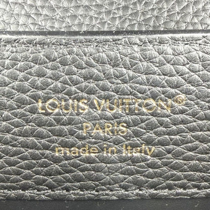 Louis Vuitton 2-Way Capucines BB Shoulder Bag Crossbody Taurillon Leather Black — view 5