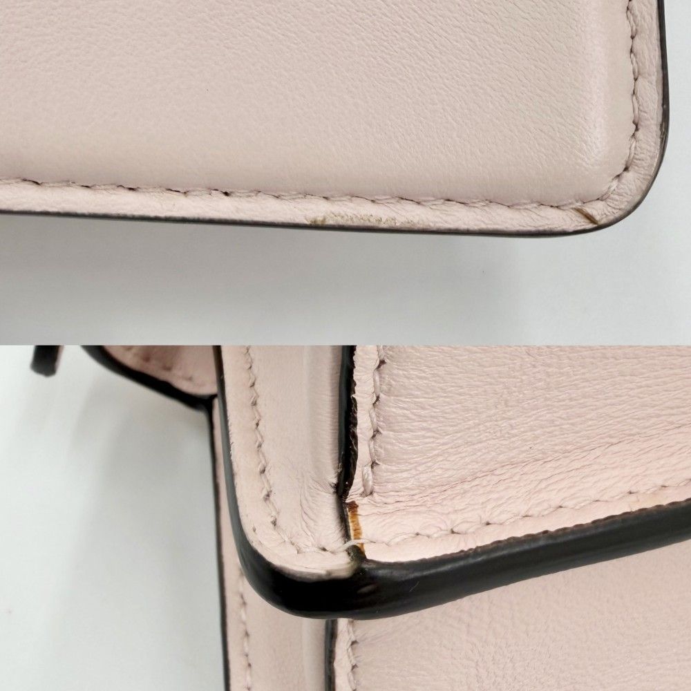 Fendi 2-Way Peekaboo ISeeU Small Micro Mini Shoulder Bag Crossbody Leather Pink — view 8