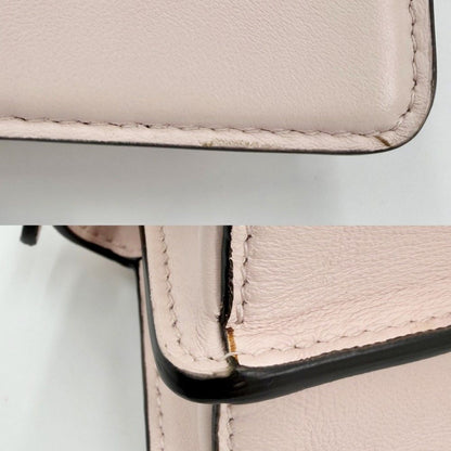 Fendi 2-Way Peekaboo ISeeU Small Micro Mini Shoulder Bag Crossbody Leather Pink — view 8