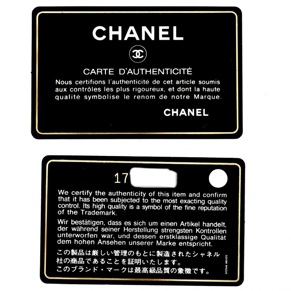 Chanel Tote Paris Biarritz MM Handbag CC Logo Leather Black Silver — view 9