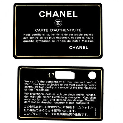 Chanel Tote Paris Biarritz MM Handbag CC Logo Leather Black Silver — view 9