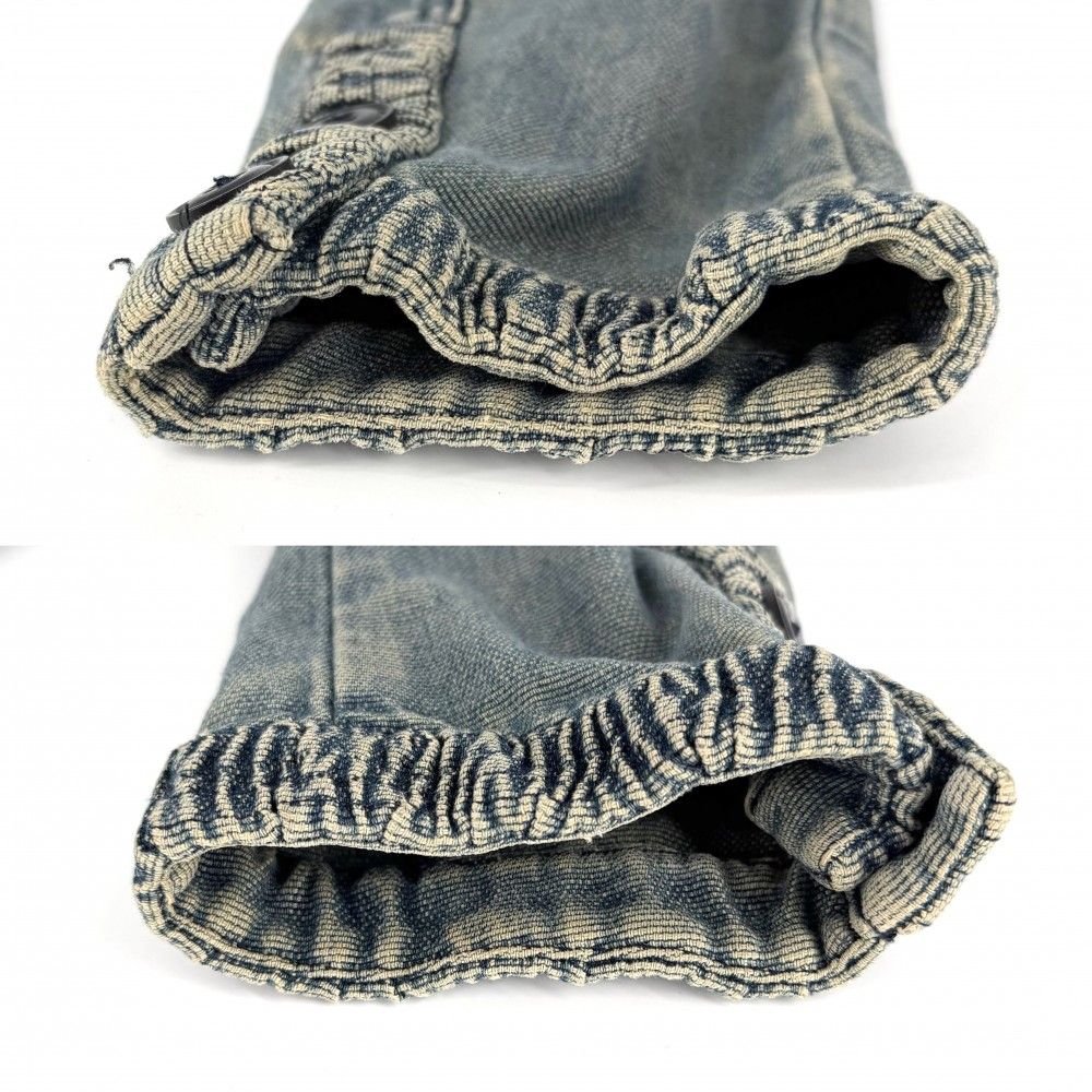 Chanel Denim Jacket Long 40 Indigo Cotton Spring Autumn — view 3
