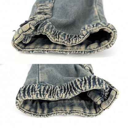 Chanel Denim Jacket Long 40 Indigo Cotton Spring Autumn — view 3