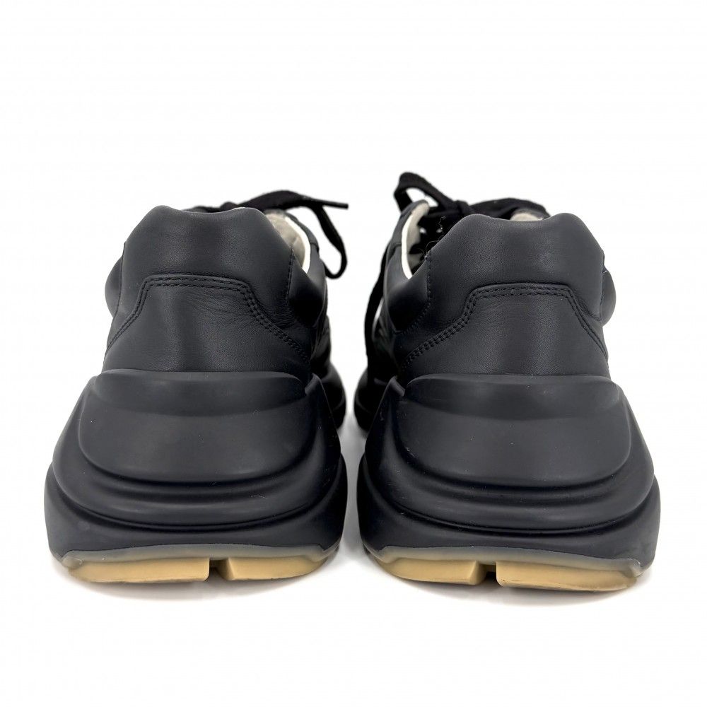 Gucci Sneakers Ryton Low Cut Shoes 6.5 Leather Black — view 4