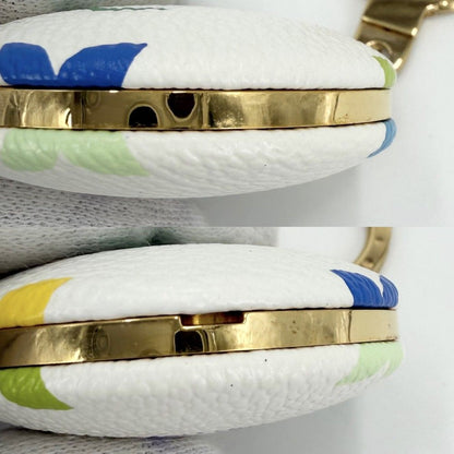 Louis Vuitton Key Holder Astro Pill Bag Charm Monogram Multicolor White Gold — view 5
