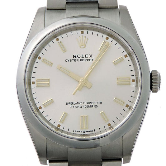 Rolex Watch Silver