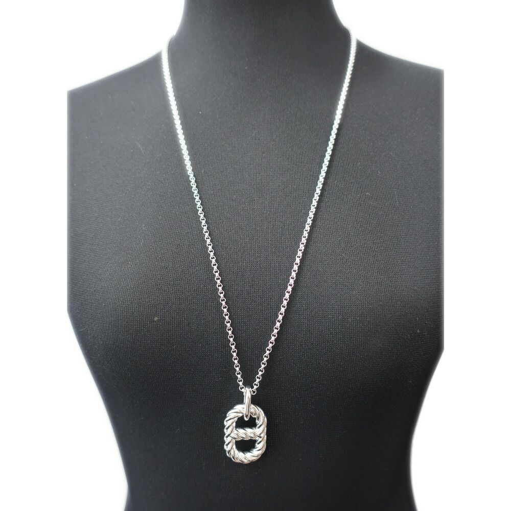 Hermes Heaven Chaine D'ancre A2 Torsade Pendant Grand Necklace — view 8