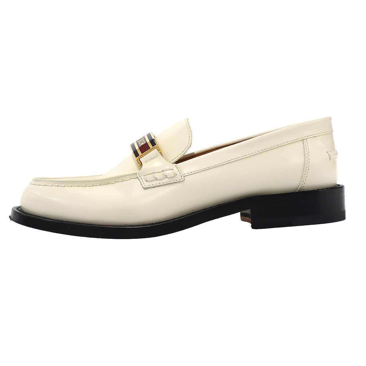 Dior Plate Leather Loafers Shu-z White — view 2